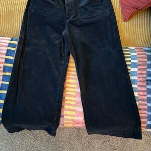 Maeve Midnight Corduroy Colette Trousers